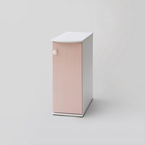 태영가구 정수기받침대 슬림형 300, 핑크