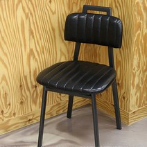 A프레임 인테리어 디자인 카페 가정용 업소용 식탁의자 소비자조립 4p, 블랙