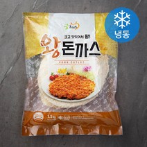 굿프랜즈 왕돈까스 (냉동), 1500g, 1개