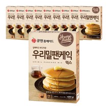 큐원 홈메이드 우리밀팬케익믹스, 430g, 10개