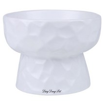 딩동펫 반려동물 메리온 도자기식기 1구 대형, 화이트, 1개