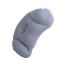 닥터님프만 땅콩 캠핑 베개, 그레이, 1개