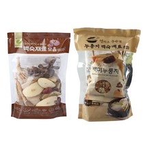 몸애조화 능이버섯이 들어간 백숙재료   찐하고 구수한 누룽지백숙재료, 1세트