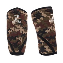 제로투히어로 네오프렌 헬스 무릎보호대 7mm ORIGINAL CAMO, 2개