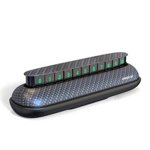 어반카 차량용 카본 주차번호판, 혼합색상, 1개