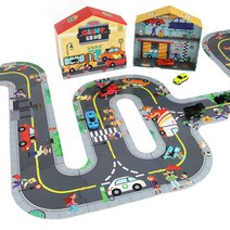 마이리틀타이거 타이거 자이언트 도로 입체퍼즐세트, 22피스, 혼합색상