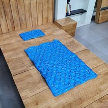아툼 물방울 쿨매트 쿨젤 쿨패드 냉수매트 싱글, 블루