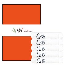 송월타월 스누피 베이직 타월 5p + 케이스 5p + 칠순 팔순 띠지 A타입 500 x 70 mm 5p 세트, 아이보리(타월), 랜덤발송(케이스), 1세트
