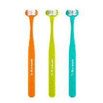 닥터바만스 3면 수퍼브러쉬 어린이 칫솔 1단계 차일드, 랜덤발송, 3개