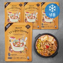 맛의고수 맛고 차돌박이 된장찌개 (냉동), 4개, 500g