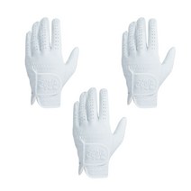 YORF 욜프 남성용 골프장갑 왼손착용 3p, 화이트