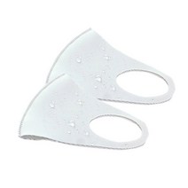 비바스타 워터파크 수영장 방수 마스크 발수코팅 아이보리 XL, 1개입, 2개