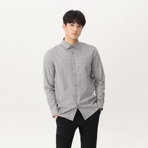 마인드브릿지 남성용 순면 70수 글렌 체크셔츠 MUWS6103