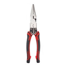 고급형 롱노우즈 빨간색 + 검정색 24 x 230 mm, 1개