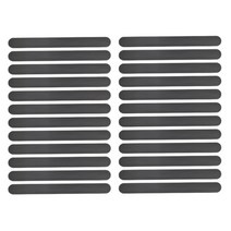 로즈로드 욕실 미끄럼 방지 테이프 패치 그레이 2 x 38 cm, 24개