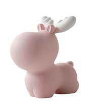 모벨리 북유럽풍 사슴 저금통 S, 핑크, 1개