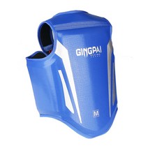 원터치형 복싱 가슴 보호대, 블루