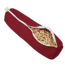 치드숲 에어메쉬 편백나무 경추베개, 자주색, 1개