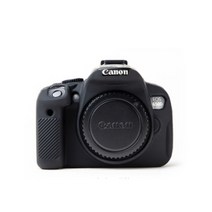 CANON 650D 700D 카메라 실리콘 바디보호용 케이스 블랙, 1개