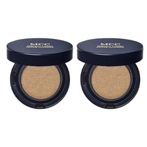MCC 퍼펙트 피니쉬 커버쿠션 파운데이션 SPF50+ PA+++ 12g, 23호 내추럴베이지, 2개