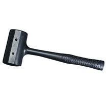 하이어데코 고무 망치 블랙 대, 1개, KGW21081204