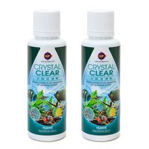 UPAqua 크리스탈 클리어 수질청정제, 2개, 150ml