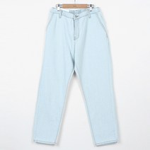 플레이즈 남성용 뒷밴딩 빈티지무드 테이퍼드핏 데님팬츠