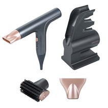 온다 에어카라 초경량 전문가용 헤어 드라이기 풀세트, 그레이, OBD-D010AGR