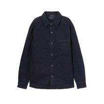 헤지스 남성용 포켓배색 면혼방 긴팔 캐주얼 셔츠