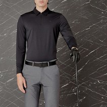 닥스 남성용 약냉감 카라 반집업 티셔츠 DGTS1C616BK