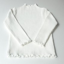 오트밀 골지 랄라리티 티셔츠