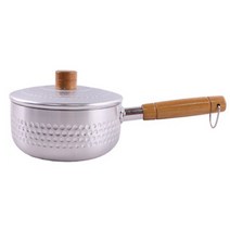일루젠 알루미늄 함마톤 우드 편수 냄비, 혼합색상, 22cm