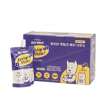 바잇미 펫플루언서 반려동물 풍이 무항생제 펫밀크 베리 나이스 음료 150ml x 10p, 1개, 우유