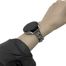 지바 갤럭시 워치 4 체인 스트랩 ( 40mm 42mm 44mm 46mm 호환가능 ), 실버