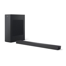 필립스 Dolby 2.1ch 블루투스 사운드바   무선 서브우퍼, TAB6305