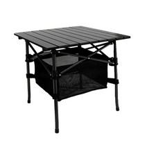 쿨맨 테이블 수납 메쉬망, 블랙