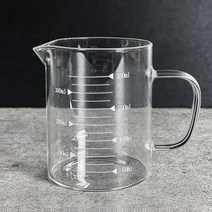 미르 내열유리 핸들비커 계량컵 2p, 350ml