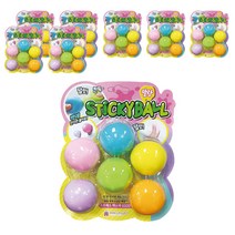 바닐라루시 야광 스키티볼 6p x 8세트, 랜덤발송