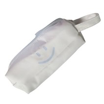 스마일 대용량 필통, 화이트, 1개