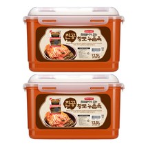 로이첸 진공 황토 참숯 누름독, 2개, 12.5L