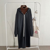 아이엠수 리프 쭈리후드 집업 가디건