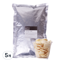 쿠킹스토리 르본 코팅 화이트초콜릿, 1kg, 5개