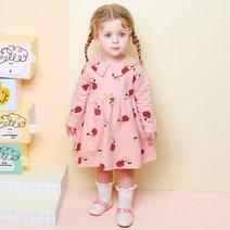 밀크마일 여아용 굿핑크 모모 원피스