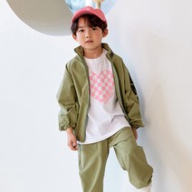 아동용 OMG 나염포인트 바람막이 점퍼