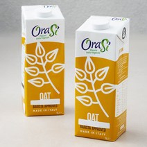 오라시 바리스타 오트 프로, 1000ml, 2개