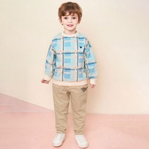 아동용 보더 디노 세미 배기팬츠
