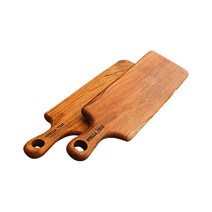 스텔라홈즈 티크 통원목 플레이팅 도마 A type 2p