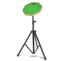 고나비 드럼 연습 패드 55~95cm, 그린, 1개