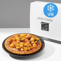도그쿡 강아지 콤비네이션 피자 220g (냉동), 닭 + 오리, 1개