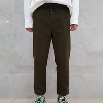 하이후 남성용 데일리 밴딩 스판 면바지